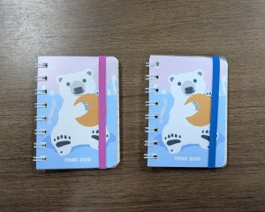 画像1: ピースダブルリングノート