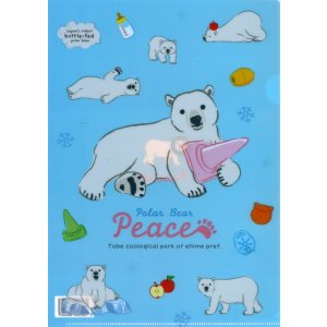 画像: クリアファイル ：ピースイラスト